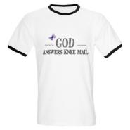 god_answers_knee_mail_tshirt